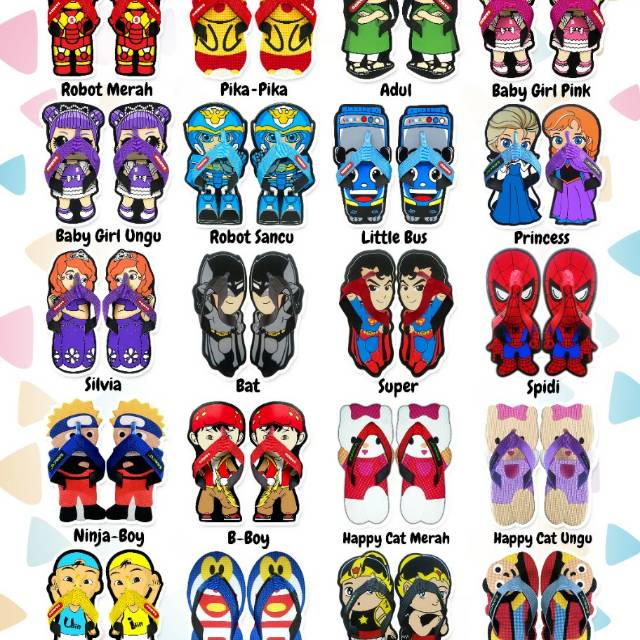 Sandal sancu ( sandal lucu)