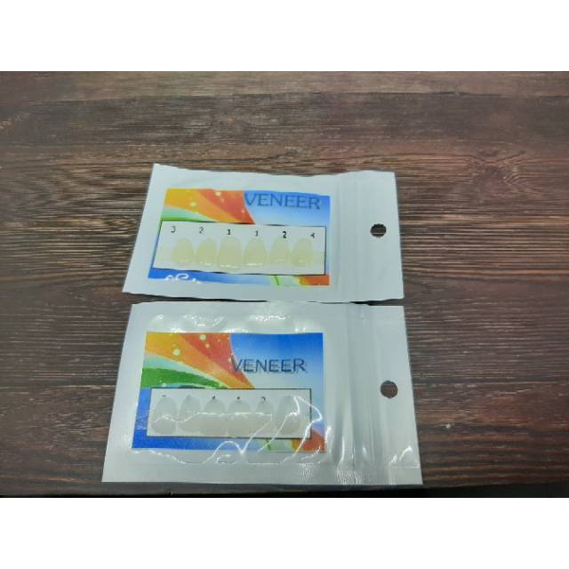 veneer 1 set/ gigi sementara/jaket gigi