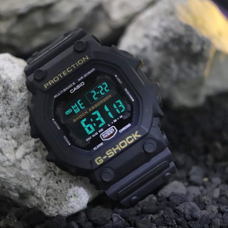 ♦ JAM TANGAN PRIA G-SHOCK CASIO GX 56 KING KONG 2560 FULL BLACK ☉