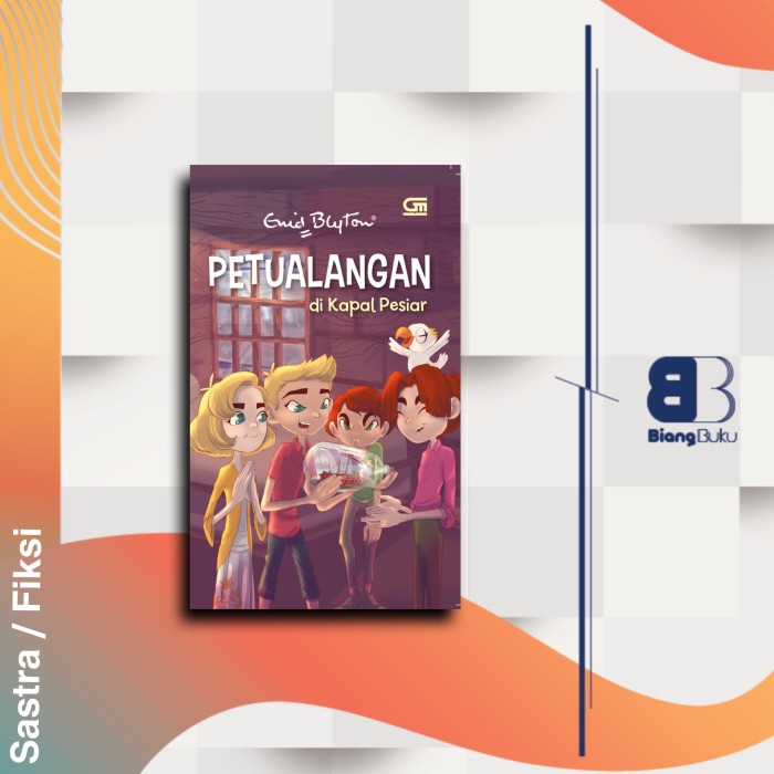 Buku Petualangan di Kapal Pesiar Enid Blyton Ori Gramedia Baru