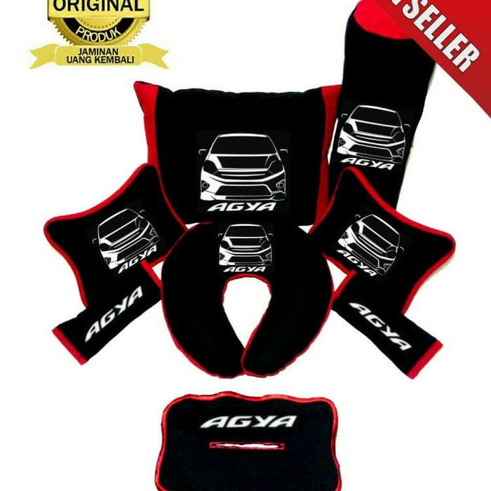 AKSESORIS MOBIL AGYA BANTAL MOBIL HEADREST MOBIL AKSESORIS MOBIL INTERIOR MURAH