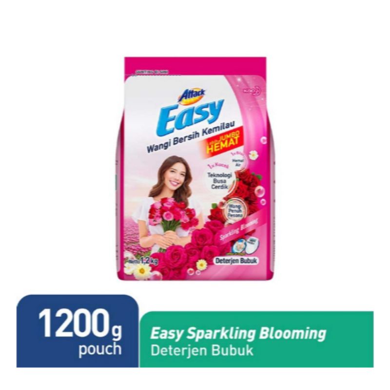 Attack Easy Deterjen Bubuk 1,2 Kg