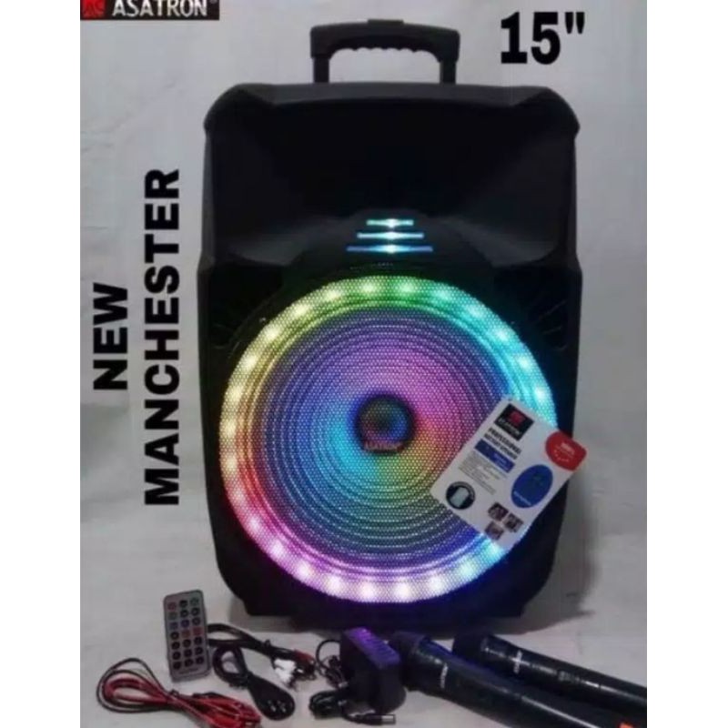 Speaker Portable Asatron Manchester 15 inch Bandung