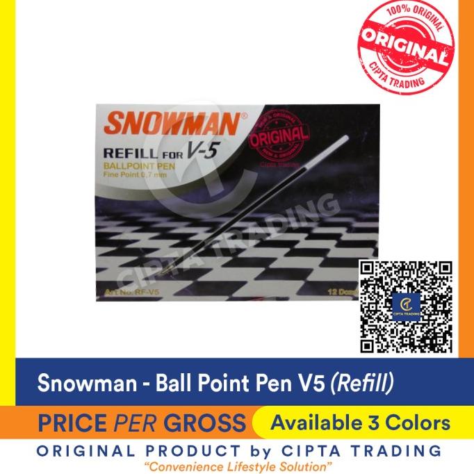 

BISA COD Snowman Refill V5 (Big Pack/ Per Gross)/PULPEN GEL/PULPEN LUCU/PULPEN 1 PACK/PENSIL WARNA/PENSIL 2B/PENGHAPUS JOYKO/PENGHAPUS LUCU/RAUTAN PENSIL PUTAR/RAUTAN ELEKTRIK/SPIDOL WARNA/SPIDOL PERMANEN/SPIDOL WHITEBOARD/CORRECTION TAPE