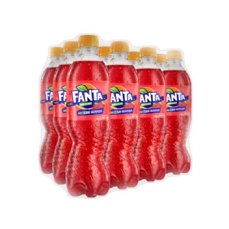 

Fanta sprite coca cola botol pet 390ml x 12 (1 slop)