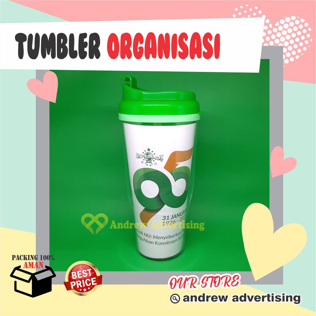 Tumbler Botol Custom Bebas KPOP / ANIME / LOGO