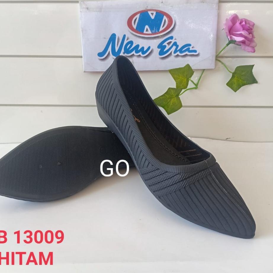 (HeJ☑) ★★ sogo NEW ERA LB 13009 Sepatu Wanita Karet Jelly Sepatu FlatShoes Wanita Karet Original //A