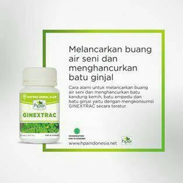 ( COD )  Ginextrac Obat Herbal Melancarkan Buang Air Kecil HNI/HPAI
