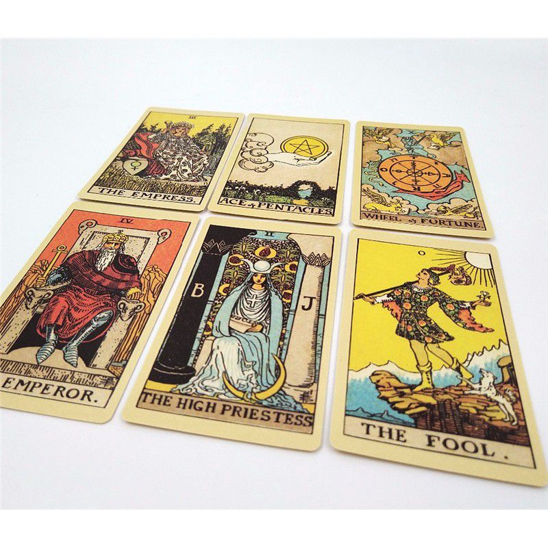 [COD] Kartu Tarot Smith-Waite Tarot Deck Centennial Edition Isi 84 Cards Deck Guide Kertas Cetak