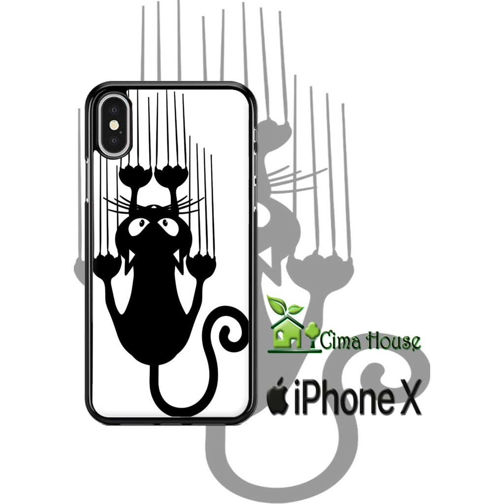 Cat Lovers Wallpaper Lucu Custom Premium Hard Case Unik Iphone X