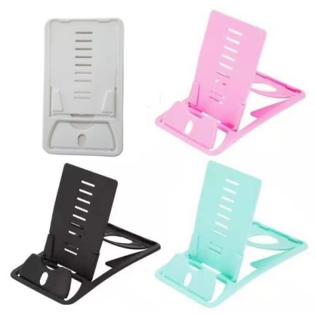 Folding Desktop LANDSCAPE MINI Stand Card Phone Holder Kursi Dudukan Handphone Tab / Tempat dudukan Hp Lipat Universal Standing