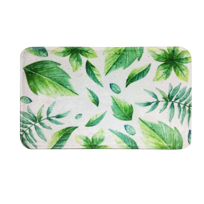 

JYSK Keset Bathmat Small Leaves 40X60CM Green