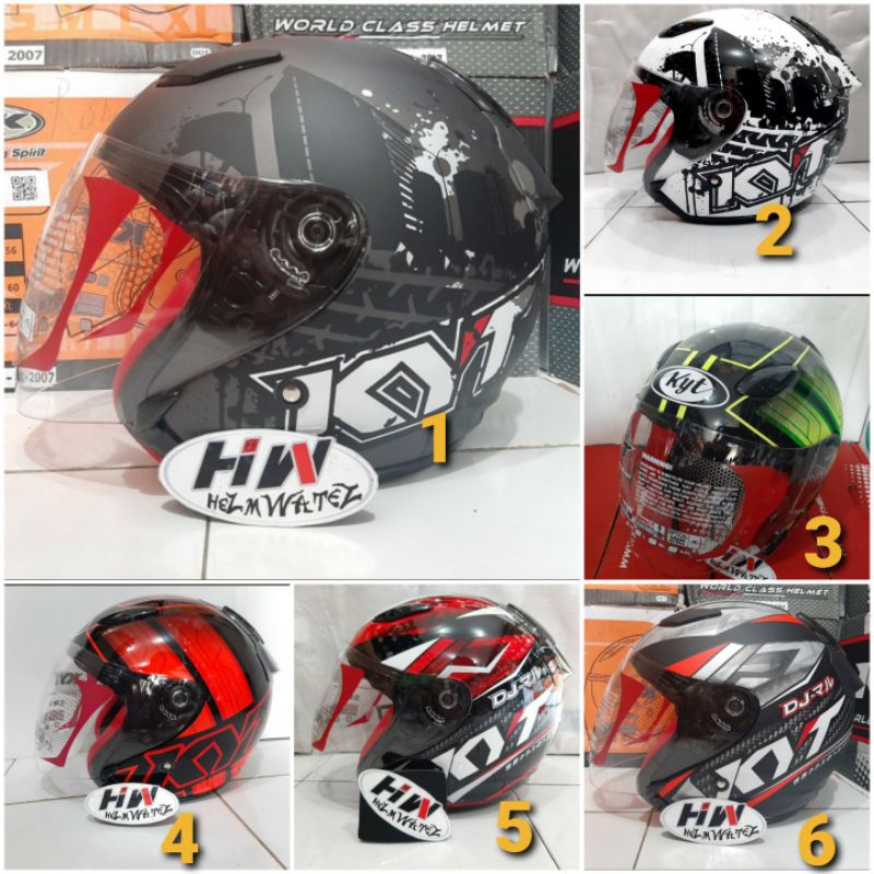 HELM KYT DJ MARU MOTIF TERBARU ORIGINAL