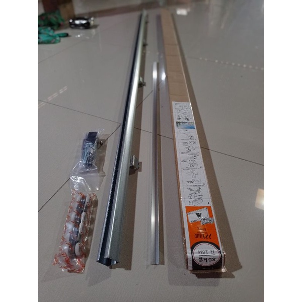 Rel Pintu J3 Sleding Sliding Ril Pintu Geser Atas A 3 / J 3 Merk Muler (A3 MULLER)