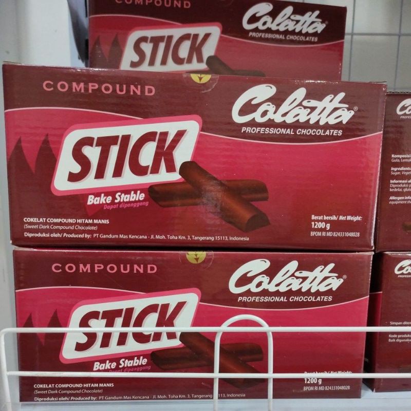 

Colatta Coklat Stik / Bake Stable 1.2kg