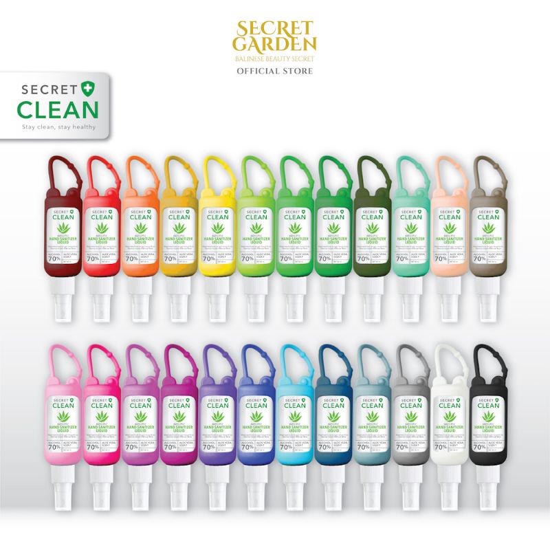 `ღ´ PHINKL `ღ´ 𝕙𝕖𝕣𝕓𝕠𝕣𝕚𝕤𝕥  Herborist Secret Hand Sanitizer Gel (Gantung) anti kuman vfirus tangan bersih lembut halus