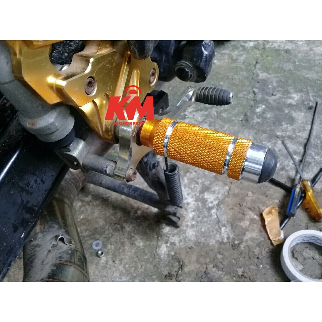 Jalu Underbone Baut 12 dan 14 FootStep Step Foot Step Pijakan Kaki Motor Beat Vario Mio Supra Mx