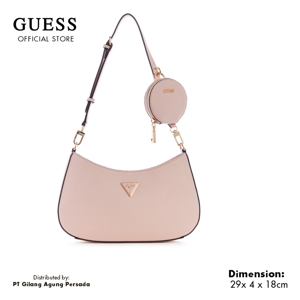 Tas Guess Original Wanita - Alexie Top Zip Shoulder Bag
