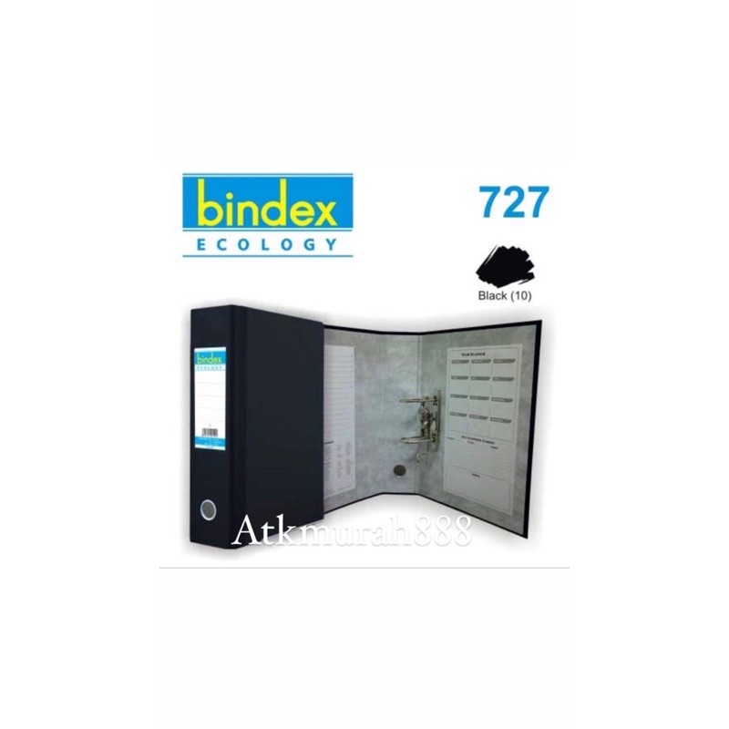 

BINDEX ORDNER 727 MURAH ORIGINAL WARNA BIRU HITAM (1pcs)