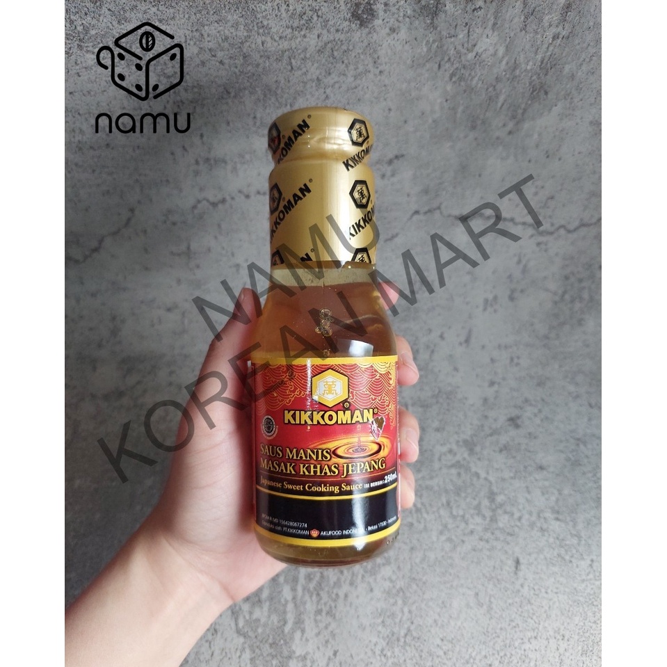 

Kikkoman Japanese Sweet Seasoning Sauce 250ml - Kikkoman Mirin / Saus Manis Khas Jepang Halal