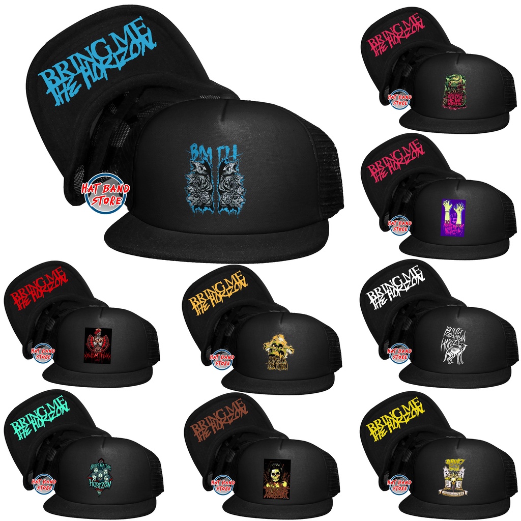 Topi Band BMTH / Topi Band Bring Me The Horizon Crew / Topi Band Bring Me The Horizon / Topi Snapbac