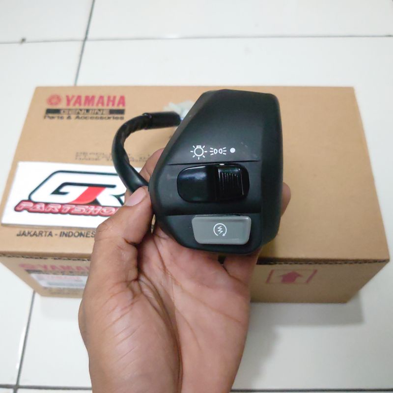 saklar assy set kiri kanan mio sporty smile soul jupiter mx z new ori tanpa kemasan losepack losspack holder switch sakelar