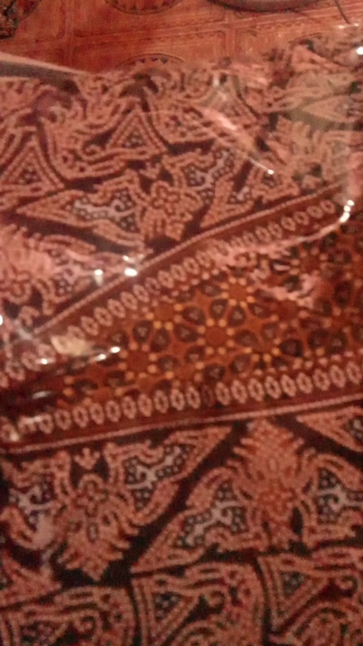 Terlaris Batik Couple Keluarga Motif Modang Coklat