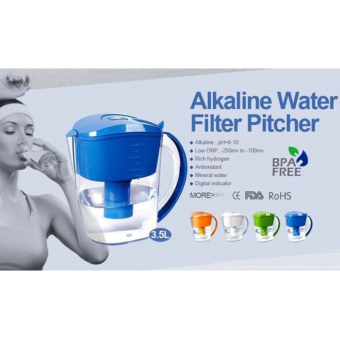 PROMO TERBATAS - FILTER/TEKO/PITCHER ALKALINE LATIOXIDANT WATER ORI