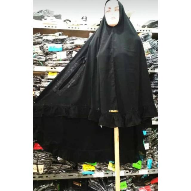 Jilbab cadar temboro handsplit
