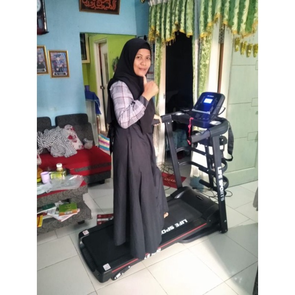 Promo akhir tahun Treadmill Elektrik 5in1 fungsi Life Sport LS 1810 ORIGINAL