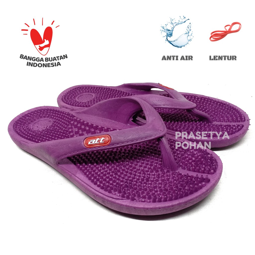 Sandal Jepit Kesehatan Wanita Anti Air dan Lentur ATT - Sendal Kesehatan Jepit Wanita