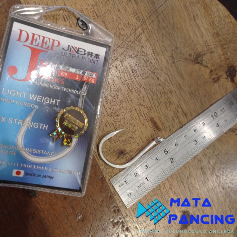 Kail mata pancing JNB deep jig hooks big game untuk kail jigging dan dasaran laut kail kuat dan sangat tajam