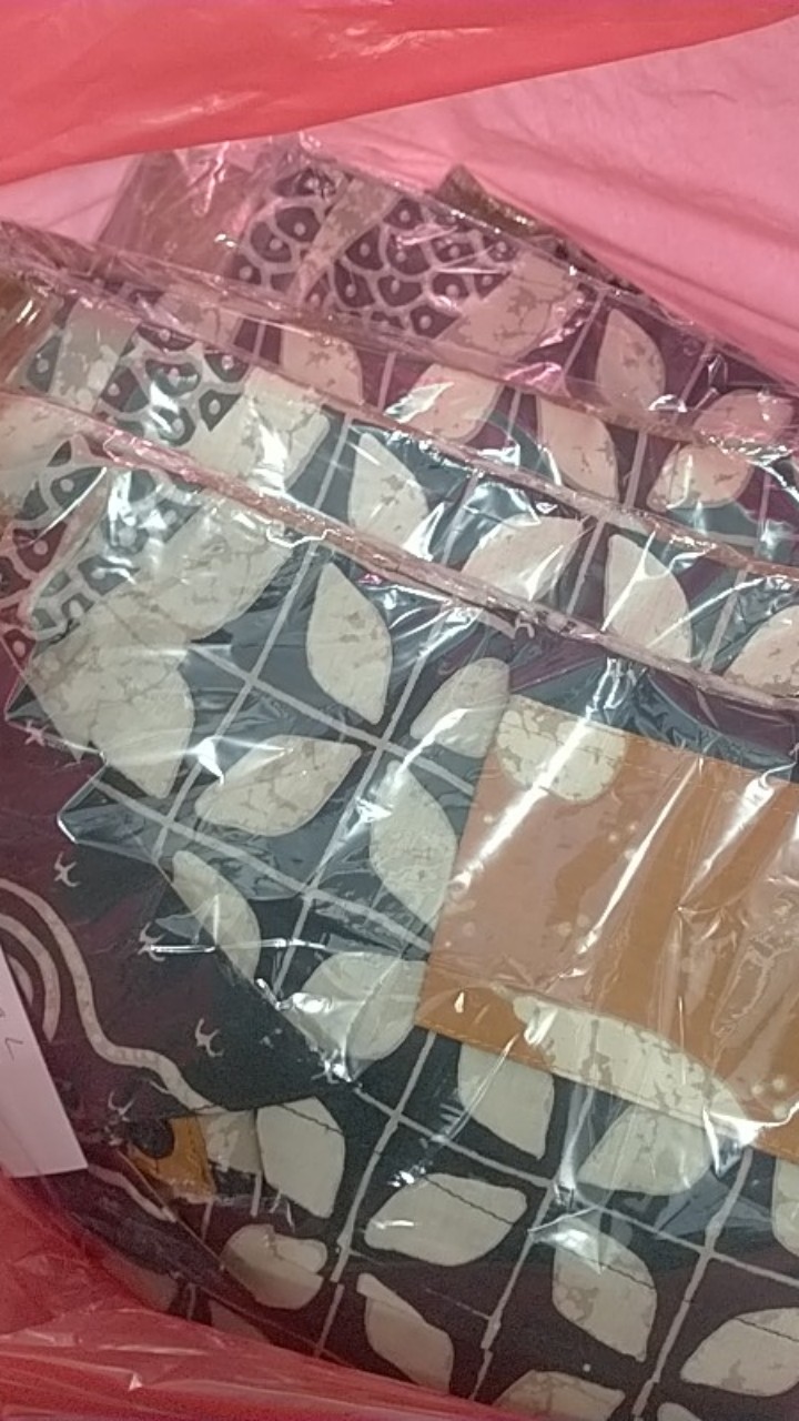 Radhit Kemeja Batik Pria Lengan Pendek Full Furing Bahan Katun Sragenan By Kanaya