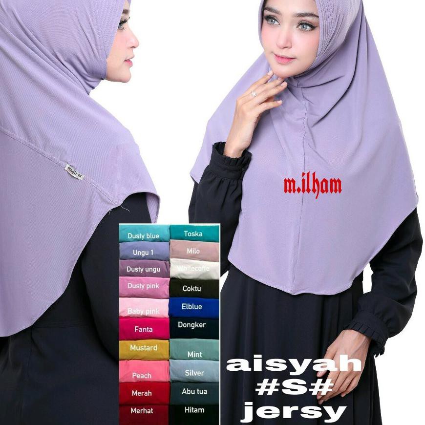 LHS HIJAB instan aisyah s Jilbab original m ilham LARIS ««