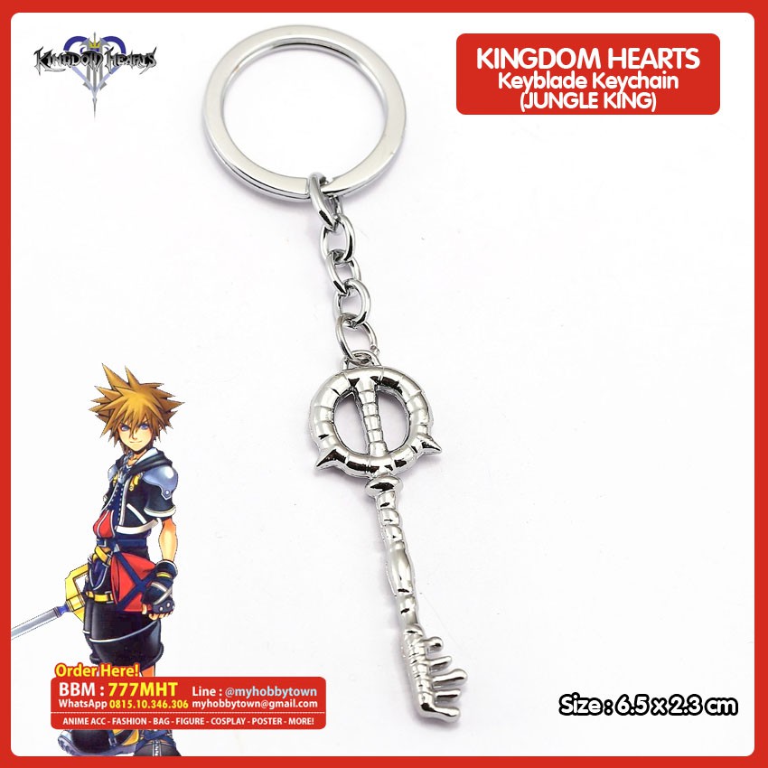 Gantungan Kunci Anime Game Kingdom Hearts : Keyblade Jungle King