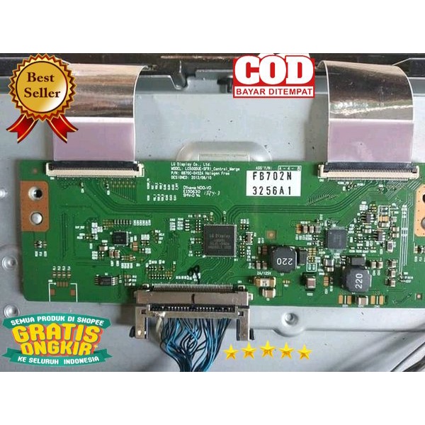 T CON MESIN TCON TICON TV TOSHIBA 50L2300 VJ