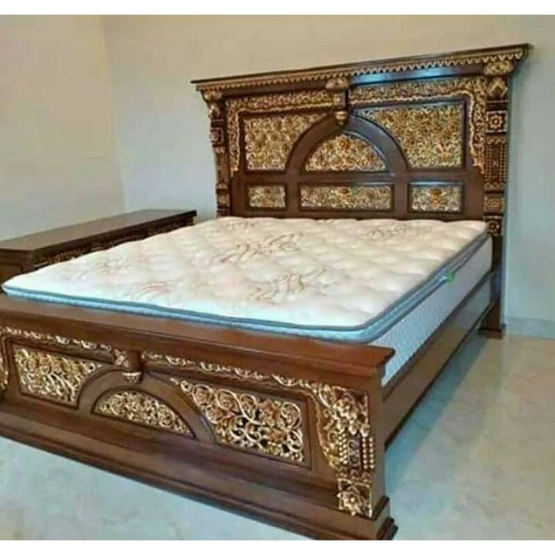 Dipan tempat tidur mebel ukir kayu jati mebel jepara