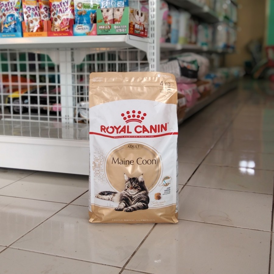 Royal Canin Maine Coon Adult 4 KG Freshpack - Makanan Kucing Rc Maine Coon Adult Cat Food Catfood