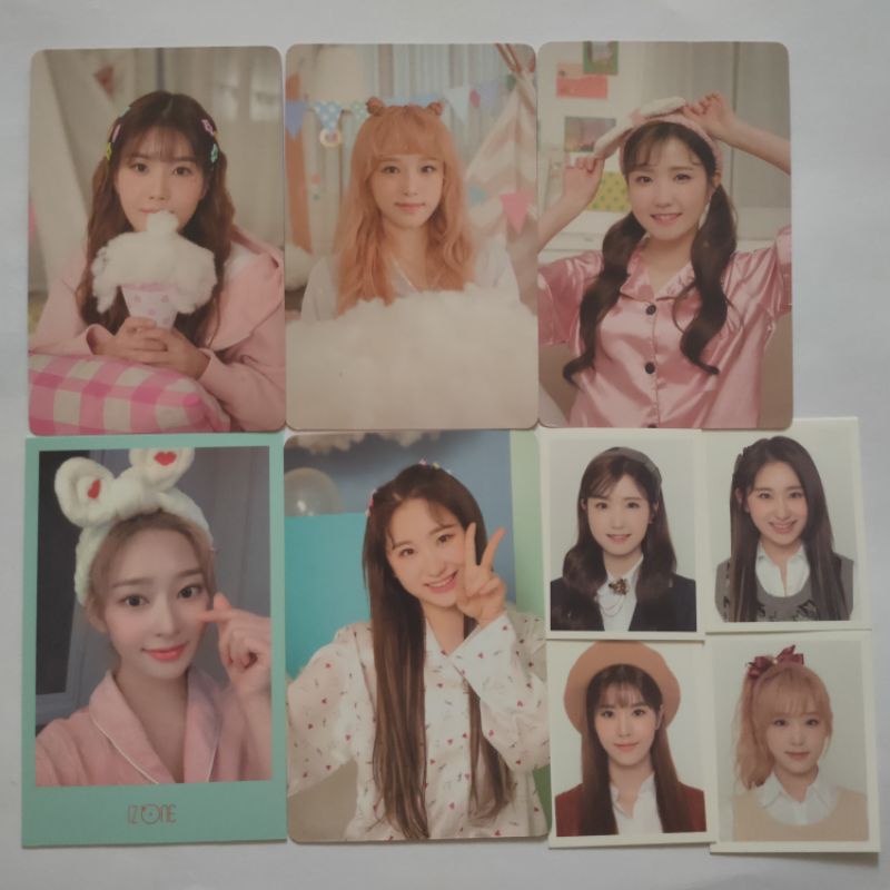 Izone Secret Diary ar pc photocard id card polaroid