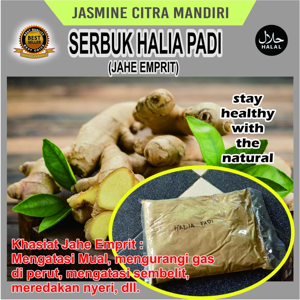 

Serbuk Halia Padi Jahe Emprit