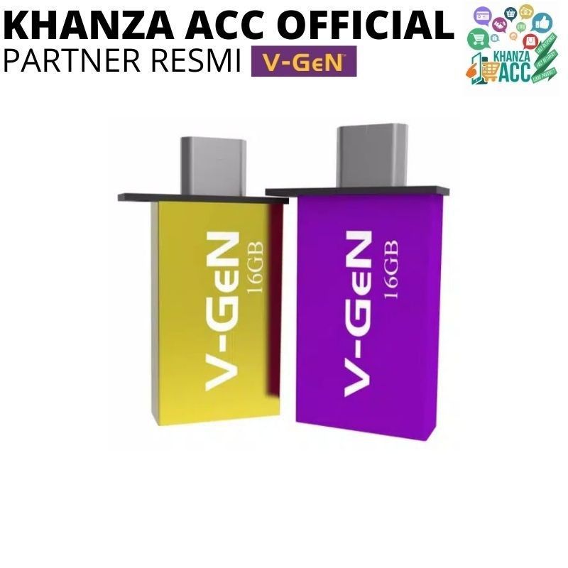 KHANZAACC OTG Flashdrive VGeN 16GB USB OTG VGEN