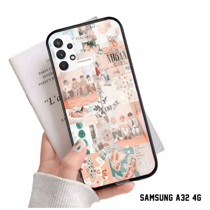 SHOWCASE CASE SAMSUNG GALAXY A32 DESIGN AESTHETIC KOREAN SERIES