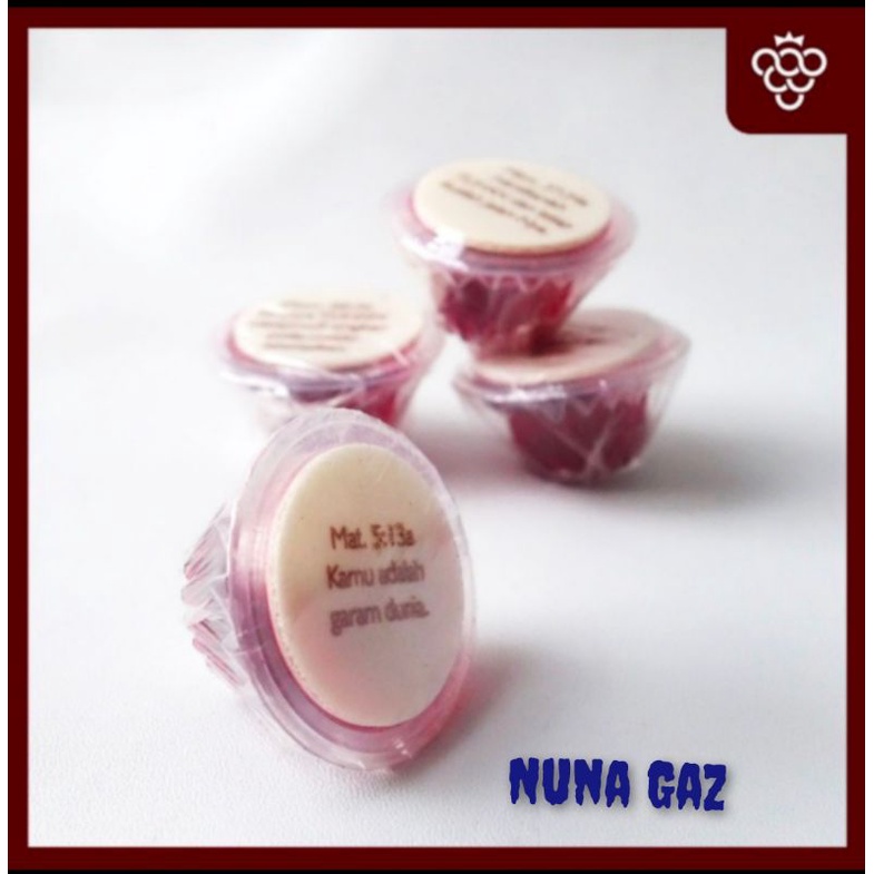 

Paket Hosti Ayat + Minuman Perjamuan Premium Isi 1