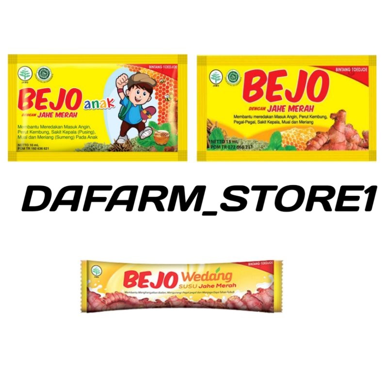 Bejo Jahe Merah / Bejo Jahe merah Anak / Wedang Jahe/ Mengatasi Masuk Angin / Perut Kembung