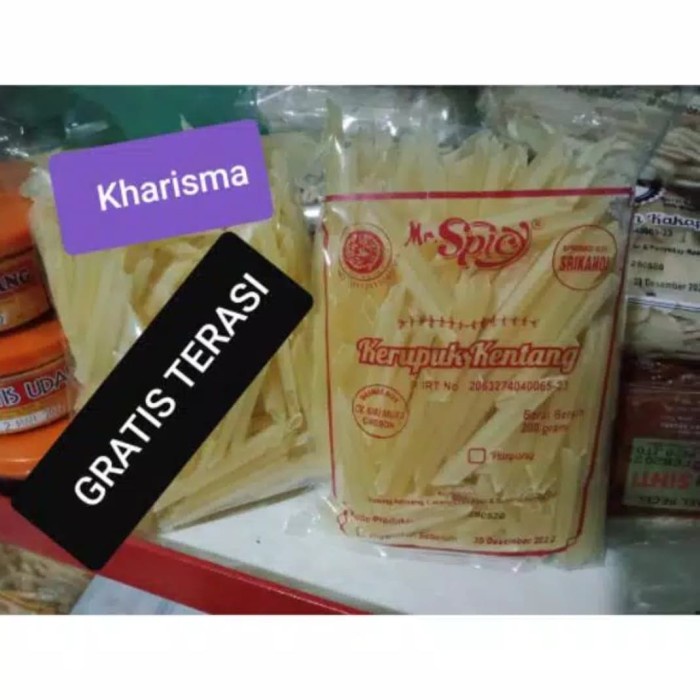 

SALE Krupuk kentang 200gr