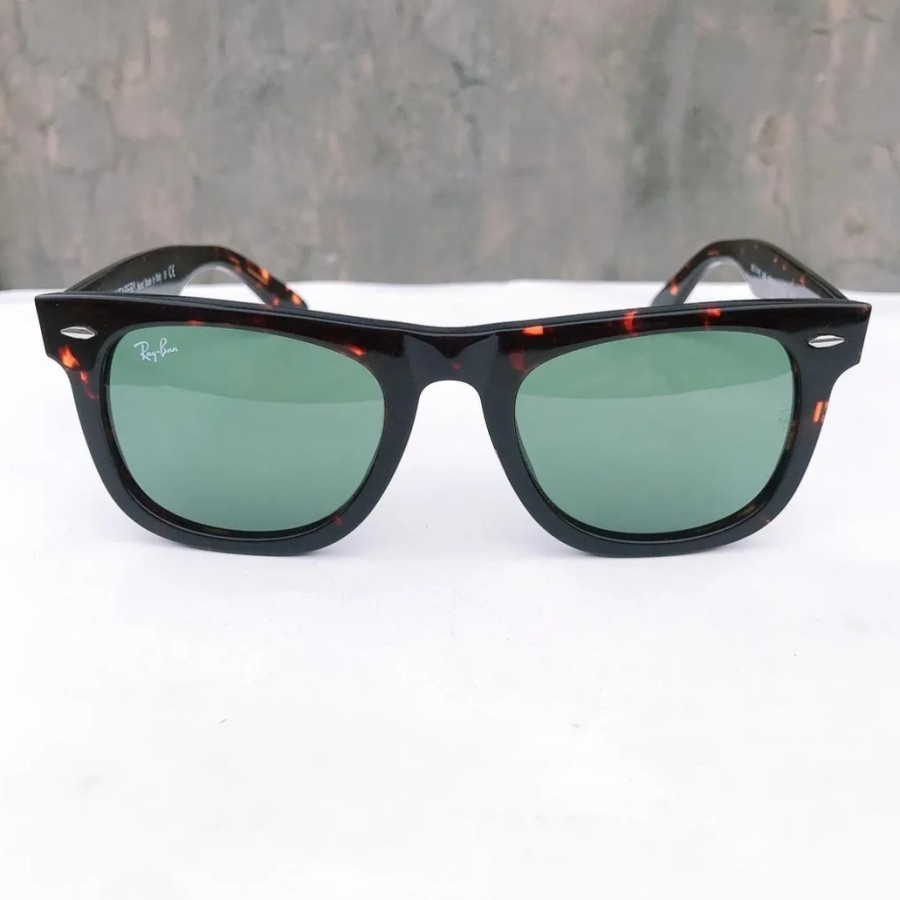 Kacamata Rayb4n Wayfarer Tortoise Glossy 2140  Kaca Original