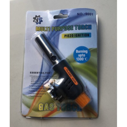 Gas Torch + Gas Hi Cook 230 gr Pematik Gas Kompor Api Blow Torch