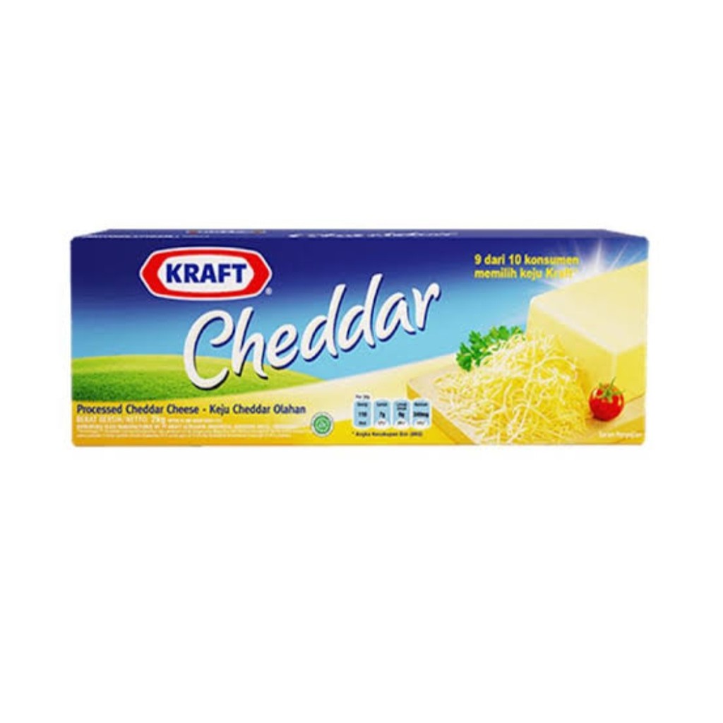 

kraft keju cheddar repack 250gr