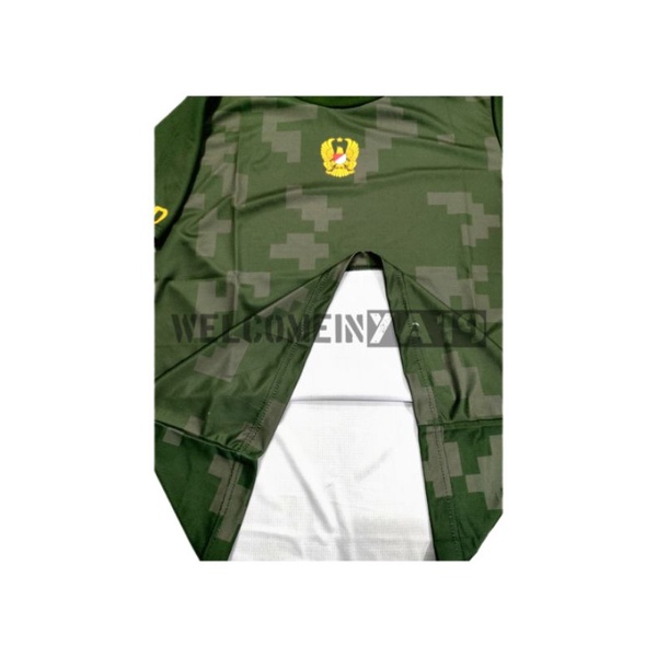 Kaos Pendek Full Print Jersey Drifit Loreng TNI AD / Oblong Loreng Digital Hijau Premium