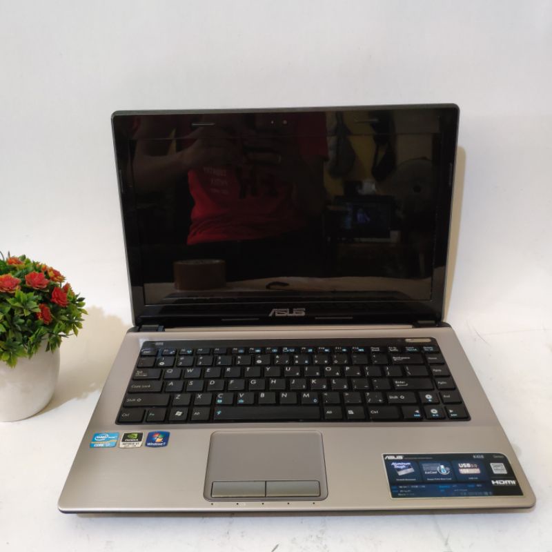 laptop gaming/design asus k43s - core i7 - ram 16gb - ssd - dual vga Nvidia GeForce gt